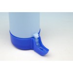 Moldes Ave - Ποτίστρα σε μπλε χρώμα με κάλυμα για αποτροπή αλλοίωσης του νερού (με σύστημα αποτροπής μπάνιου) - 170ml